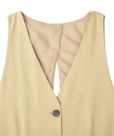 CRAFT STANDARD BOUTIQUE バックスリットショートベスト