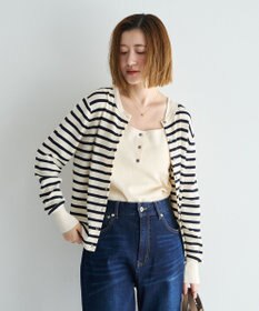 YECCA VECCA [UVカットマシンウォッシャブル]アンサンブルニット