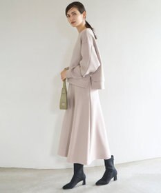 UNFILO 【新色登場】BEAUTY FORM JERSEY セミフレアスカート