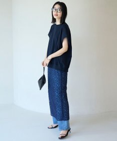 UNFILO L エンブロイダリー レーススカート