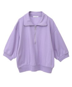 Green Parks ７分袖ハーフＺＩＰプルオーバー