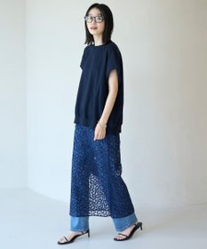 UNFILO L エンブロイダリー レーススカート