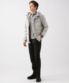JOSEPH ABBOUD MOUNTAIN クレープドットエアー パンツ