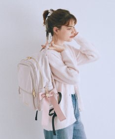 Maison de FLEUR 撥水加工ポケットリボンリュック