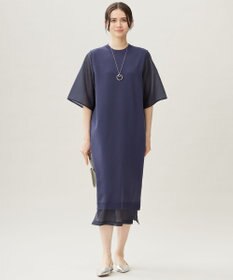 自由区 【洗える】ハイツイストコットンアセテート ワンピース