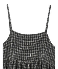 Green Parks ・ＥＬＥＮＣＡＲＥ　ＤＵＥ　ツイードキャミワンピース