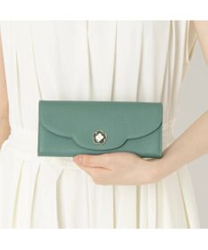 CLATHAS ペルル かぶせ長財布