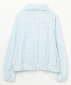 組曲 KIDS 【150-160㎝】【UVケア】オパールチェック パーカー