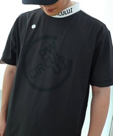 PW CIRCULUS 【UVカット / 吸水速乾 / 伸縮性抜群】【MEN】バックメッシュ切り替えモックT