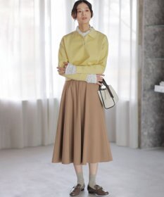 組曲 S 【ご好評につき追加販売 / 加藤ローサさん着用】ハンサムツイルフレア スカート
