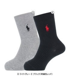 NAIGAI POLO RALPH LAUREN ポロ ラルフ ローレン｜子供 男の子 女の子 キッズ ボーイズ ガールズ｜ワンポイント刺繍 綿混｜リブ クルー丈 スクールソ