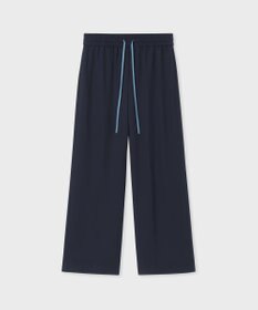 Paul Smith バックサテン ジョーゼット ワイドパンツ