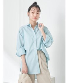 earth music&ecology ＴＲキュプラレギュラーシャツ