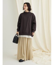 CRAFT STANDARD BOUTIQUE ポンチモックネックビッグプルオーバー