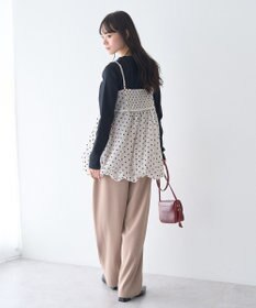 earth music&ecology サイドギャザープルオーバー