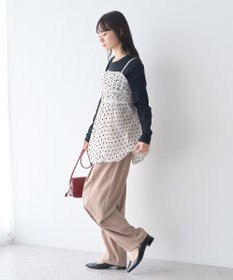 earth music&ecology サイドギャザープルオーバー