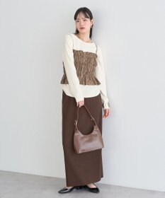 earth music&ecology サイドギャザープルオーバー