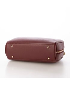 UNBILLION カシュカシュ cachecache / チャーム付横長ボストン