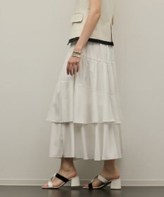 GRACE CONTINENTAL ロングティアードスカート