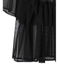 Green Parks ■ＥＳＣＡＲ　ドットチュールフレアヨークプルオーバー