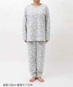 tsumori chisato SLEEP ツモリチサト パジャマ 長袖 長ズボン 綿混(本体) あったか レディース UDW455 /ワコール
