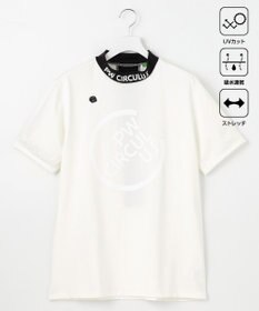 PW CIRCULUS 【UVカット / 吸水速乾 / 伸縮性抜群】【MEN】バックメッシュ切り替えモックT