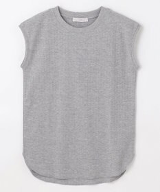 ANY L 【洗濯機可/接触冷感/UVカット】汗ジミ防止テレコノースリーブプルオーバー