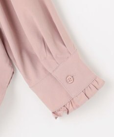 ANY SIS S ピンタックフリル シャツ