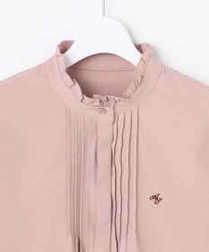 ANY SIS S ピンタックフリル シャツ