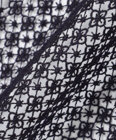 23区 【APPLAUDIR】クリスタルフラワーコンビ ドレス