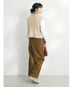 CRAFT STANDARD BOUTIQUE ２ＷＡＹケーブルニットベスト
