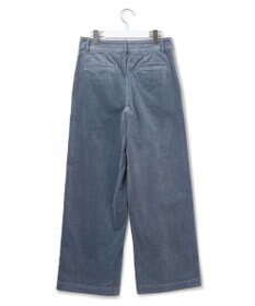 23区 S 【洗える】23区DENIM ベルベットストレッチ ワイドパンツ