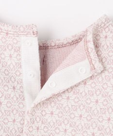 組曲 KIDS 【80-90㎝】 フロストフラワージャガード セットアップ