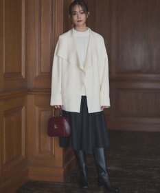 組曲 バルキーワイドリブ ニット