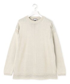 J.PRESS YORK STREET 【UNISEX】ピグメントコットン ガンジーニット