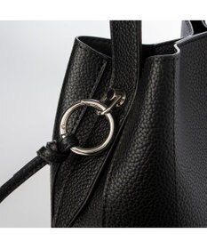 UNBILLION カシュカシュ cachecache / シボ合皮ミニバゲットバッグ