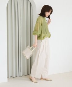 Green Parks ・ＥＬＥＮＣＡＲＥ　ＤＵＥ　コクーンタックパンツ