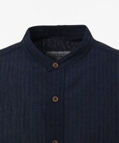 JOSEPH ABBOUD MOUNTAIN 【SPACE】エアリノバンドカラー シャツ