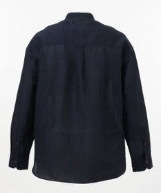 JOSEPH ABBOUD MOUNTAIN 【SPACE】エアリノバンドカラー シャツ