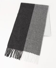 JOSEPH ABBOUD 【ピュアカシミヤ/保温性/軽量】 ヘリンボーン ストール