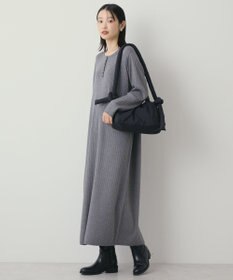 AMERICAN HOLIC バイパチリブヘンリーニットワンピース