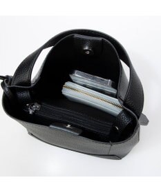 UNBILLION カシュカシュ cachecache / シボ合皮ミニバゲットバッグ