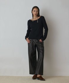 GRACE CONTINENTAL ウ－ルコットンテレコトップ