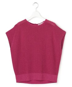 23区 【先行予約/WEB&一部店舗限定】クレープコットン アゼラメ ニット