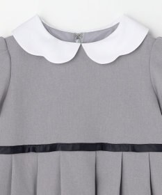 ANY KIDS 【2点セット】ノーカラー ボレロジャケット+襟付き ワンピース