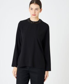 BEIGE， LA VERRERIE / スパンコールブラウス