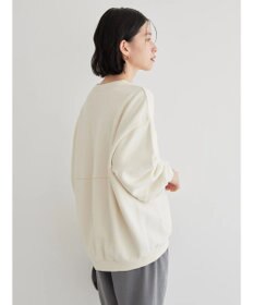 AMERICAN HOLIC ポケット付きバックドレープ裏毛プルオーバー