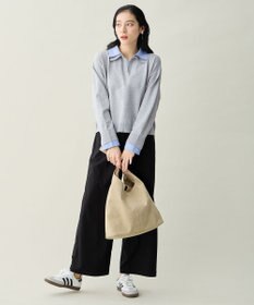 ANY パステルスエードライクワンショルダーバッグ