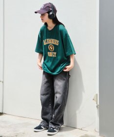 WEGO 【接触冷感/ユニセックス着用ITEM】カレッジロゴグラフィックT（SS）