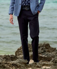 JOSEPH ABBOUD 【キングサイズ・ウエストも伸びる！】オーガニックストレッチ パンツ